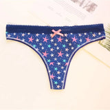 Women's Panties Underwear Women Plus Size Bow Sexy Lingerie Panty Thongs and G String Tanga T-back Seamless String