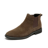 Zingj Men's High Bang Boots Leather Men's Martin Boots