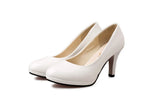 Spring And Summer New Dress Shoes With Round Heels, Professional Work Shoes, High Heels, Lacquered Leather