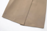 New Autumn Style Double-Breasted Dress With Belt Trench Coat