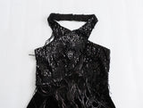 New Tassel Beads Decorated With Neckline Jumpsuits