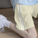 High Waist and Thin Pants, Loose Sports and Casual Pants, Slim Straight Pants, Women's Middle Pants Summer Booty