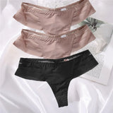 Perspective G-String Sexy Low Waist Underwear Women See-Through Underpants Girls Intimates Lingerie Women's