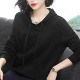 Women Cotton Hoodies Autumn Comfy Autumn Hooded Sweatshirt Women Hip Hop Hoodie Classic Hoody Pullover Tops Clothes