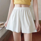 Shorts Safety Pants Women's Anti-empty Leggings Thin Home Shorts Without Curling Ice Silk Breathable Women