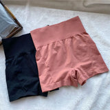 Waist Women Shorts Fitness Sports Shorts Summer Jogging Female Casual Skinny Soft Elastic Stretch Solid Color Biker