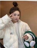 Down Cotton-Padded Jacket Female 2024 New Winter Korean Department Add Thick Cotton-Padded Jacket Small Oversize Cotton-Padded Coat Tide-Outfit