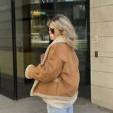 Women's Clothing 2025 Autumn And Winter New Wool Coat Collar Loose