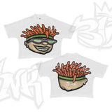 Zingj Retro Men's Cartoon Hip-Hop Short-Sleeved Cotton T-Shirt American Kawayi Long Clothes Y2k Short Sleeves 211-1-Outfit