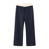 New Asymmetrical Double Vest 7655728 Matching Trousers