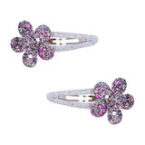 Pcs/lot New Girls Cute Rabbit Flower Hair Clips Sweet BB Glitter Hairpins Barrettes Headwear Fashion Hair Accessories For