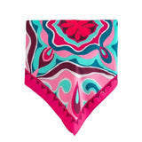 Summer Halter Scarf Blouse Printed Vertical Trousers