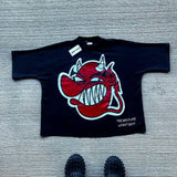 Trend New High Street Boys't-Shirts Loose Printing Short-Sleeved Lovers Cartoon