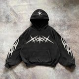 Fashion Fall Women's Hoodie Embroidered Hoodie Hoodie Print Long-Sleeved Women's Hoodie