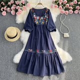 Zingj Ethnic Embroidery With Cotton And