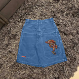 Shorts Y2K Hip Hop 2023 Original Gothic Pocket Baggy Jeans Shorts