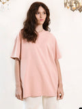 Hot Summer T-Shirt Women's Pure Cotton 16-Color Basic Loose Top Ins Soft