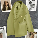 Zingj Fried Street Small Suit Jacket Female 2024 Spring And Autumn New Korean Version Web Celebrity Temperament Small Casual