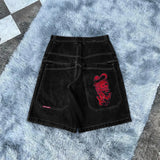 Shorts Y2K Hip Hop 2023 Original Gothic Pocket Baggy Jeans Shorts