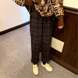 90s Kids Pants in Plaid CheckOutfit