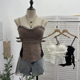 Shooting With Belt 100-Fold Skirt 2025 Summer Korean Version Of Small Short Skirt High-Waisted A Word Umbrella Skirt