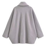 And Winter New Wool Blended Short Coat Coat