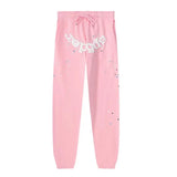 Printed High Street Couple Loose Hooded Sweater Leisure Trousers Sports