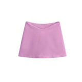 Summer New Thai Hottie Sexy Low V Waist Tight Body Slim Ass Skirt Skirt Mini Short