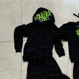 And Winter Fashion Brand Printed Loose Sweaters Y2K Hip Hop Street Pullovers For Men And Women Casual