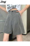 Women 4 Colors Loose Trendy Ulzzang Leisure Solid Preppy Clothing Korean Style Elegant All-Match Female Chic Ins