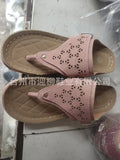 Zingj Women With Sandals And Slippers In 2023 Summer New Large-Size Hollowed-Out Metal Thick-Soled