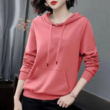 Women Cotton Hoodies Autumn Comfy Autumn Hooded Sweatshirt Women Hip Hop Hoodie Classic Hoody Pullover Tops Clothes