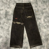 Wide-Legged Jeans Street Hip-Hop Personality Y2K Straight Casual