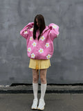 Zipper Hooded Flower Jacket Coat Woman | Relaxed Comfortable Leisure Trend Of Sports Out Of The