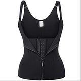 Chloroprene Rubber 3-Layer Cloth Beauty Body Acceptance Court Corset Buckle Sweating Vest Body Shaping