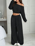 Women's Clothing 2025 Autumn And Winter New Fashion Tops Fit Casual Trousers