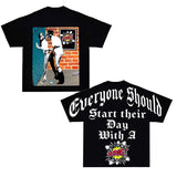 T-Shirt Oversized Y2K Blouse Korean Gothic T-Shirt Couple Retro New