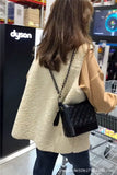 Lamb Wool Vest Female 2023 Autumn And Winter New Loose Fur One Clip Wear Vest Vest Foreign Style Coat-Outfit