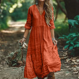 Shein Bohemian Vacation Cotton Jab Dress New