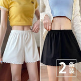 Shorts Safety Pants Women's Anti-empty Leggings Thin Home Shorts Without Curling Ice Silk Breathable Women