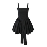 New Irregular Bow Tie Waist Dress In