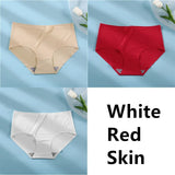 Hot Ice Silk Women Panties Invisible Ultra Thin Seamless Underwear Briefs Underpants Sexy Lingerie Solid Panties