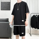 Boy Sweatshirt & Sweatshorts Two Piece