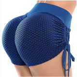 Yoga Shorts Cross Rope Peach Hip Hot Pants Sexy Fitness Running Shorts