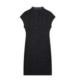 New Stretch Slim Sleeveless Knitted Short Dress