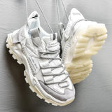 Sneakers Outdoor Breathable Running Shoes High Quality Walking Cushioning Chunky Shoes Comfortable No-slip Jogging