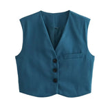 New Four-Color Vest Four-Color Casual Trousers