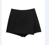 And Winter New Multicolor Asymmetrical Fashion Style Women's Trendy Skirt