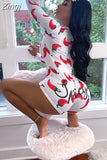 Women Bodysuit Long Sleeve Deep V Neck Bodycon Stretch Leotard Crop Top Button Short Romper Pajamas Women Jumpsuit