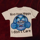 Version Simple Minority Design Cartoon Long Printed Cotton T-Shirt Men's Hip-Hop Harajuku Y2k Loose Couple